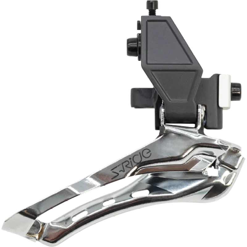 S-Ride Front Derailleur, Rd 2 x 8/9sp Braze-on  (Shimano) [FD-R400]