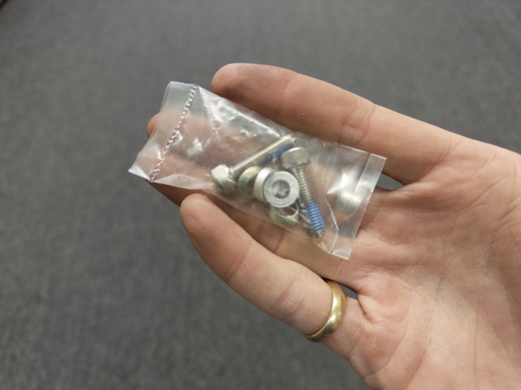 Hardware Packs - Set of Concave Washers & two M4 Cap Head Screws (30mm)