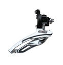 IRD Alpina Front Derailleur, Triple, braze-on (Black/Silver)