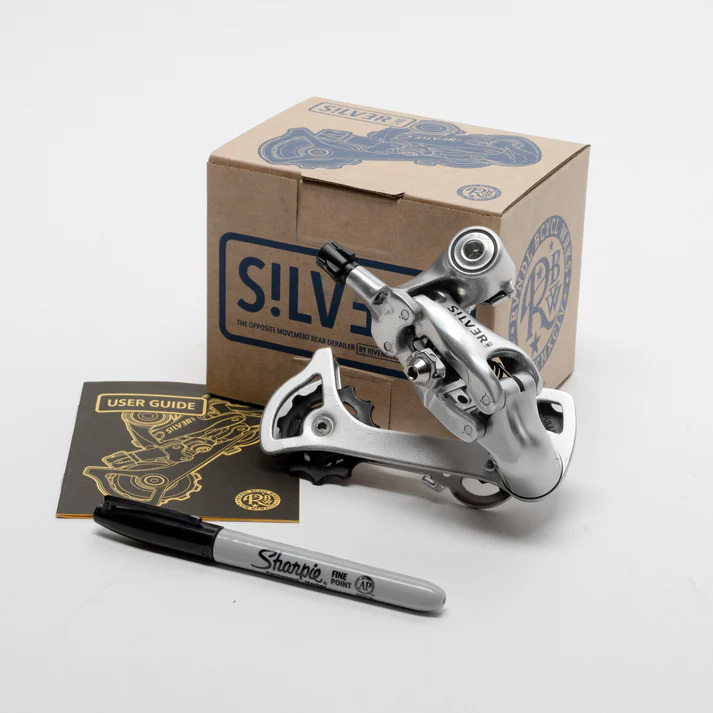 Rivendell Silver OM-1 Rear Derailleur