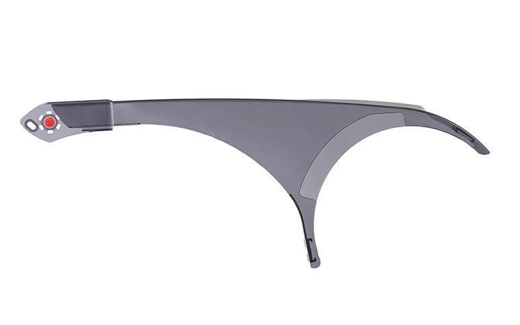 Hebie Chainguard 390 E5 Fixed Bracket 42-44t Silver