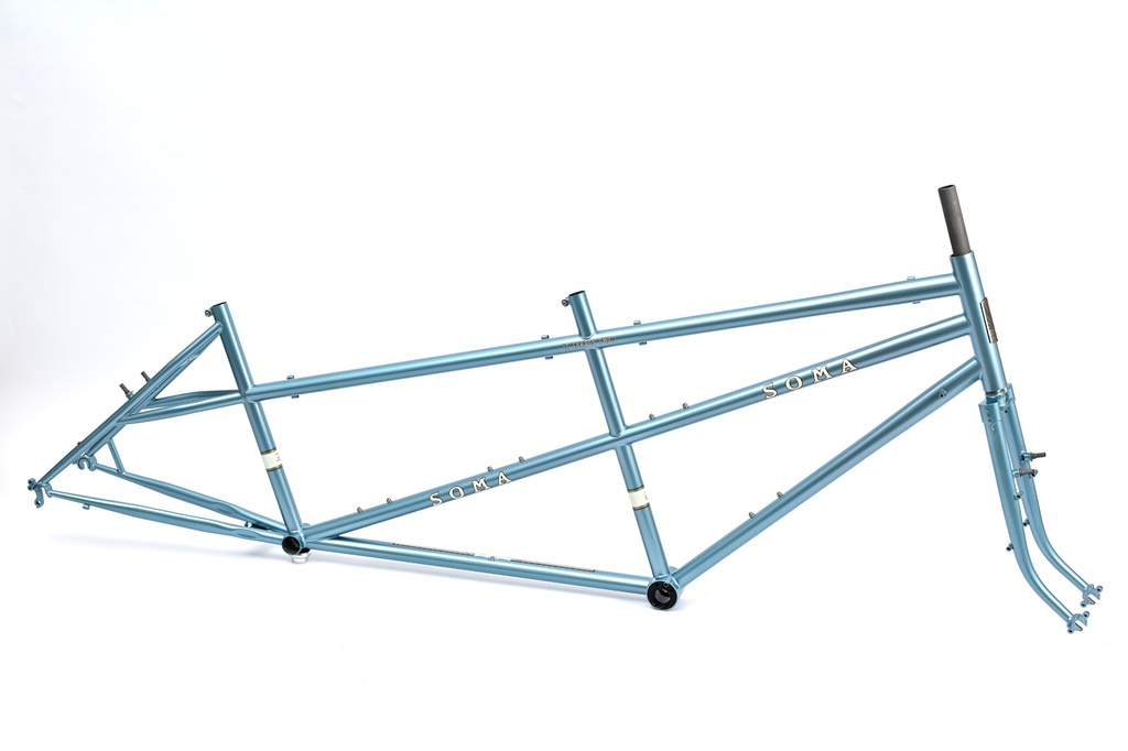 Soma "It Takes Two" Tandem Frame Set Tiburon Blue