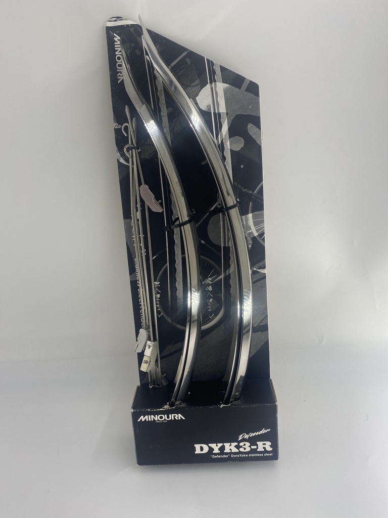 Minoura Stainless 700x47 Splitable Transport Fenders F&R