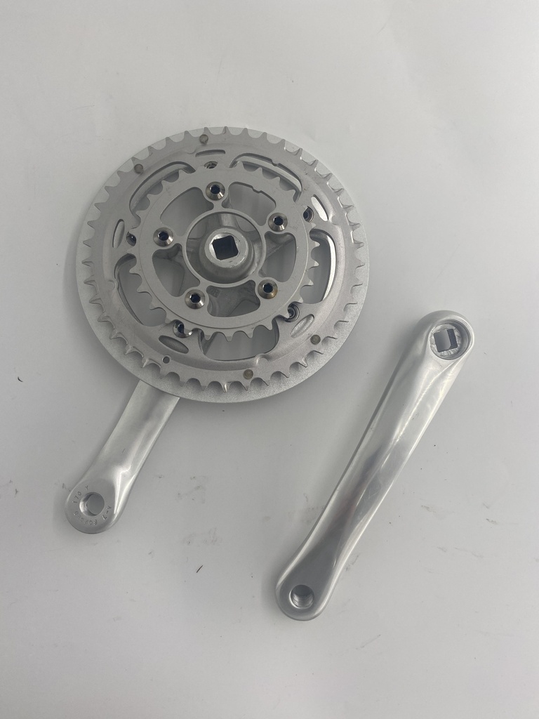 New Albion Crankset 42/26 170mm Polished (bolts have surface rust)