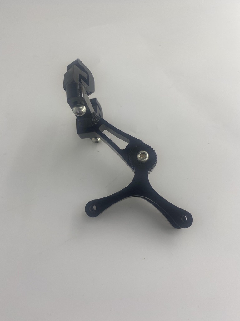 Angle Adjustable Double Seat Rail Mounted Bottle Cage Holder