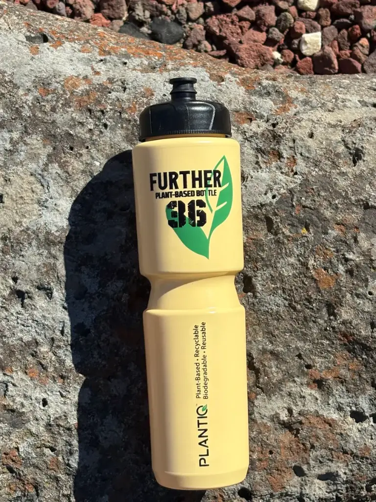 Soma Further Water Bottle 36oz. PlantiQ BioPlastic w/Soft-Bite Big Flow Spout
