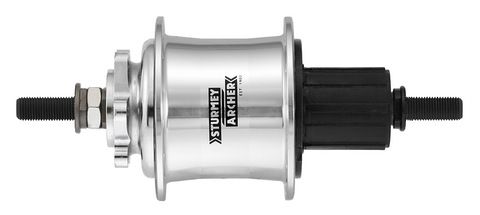 Sturmey Archer Rear Hub CS-RK3 3sp Sil Cassette