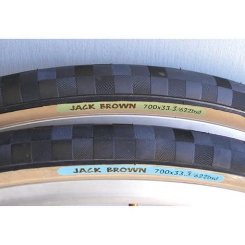 Rivendell Tire Jack Brown BLUE 700X33.3 KV