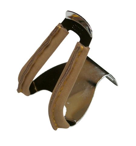 MKS Half Toe Clip Steel Leather 