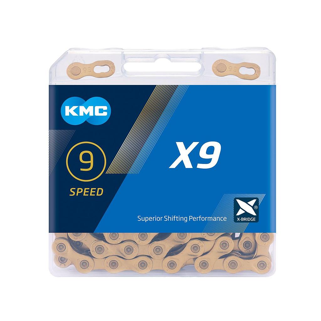 KMC Chain 11/128" X9 116L 9sp