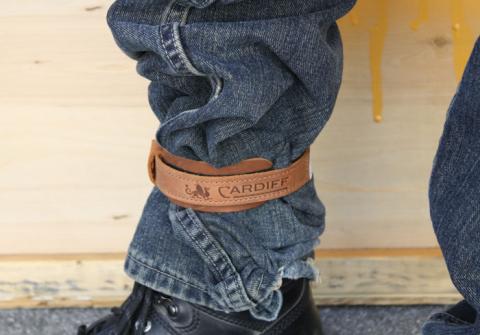 Cardiff Leather Trouser Strap