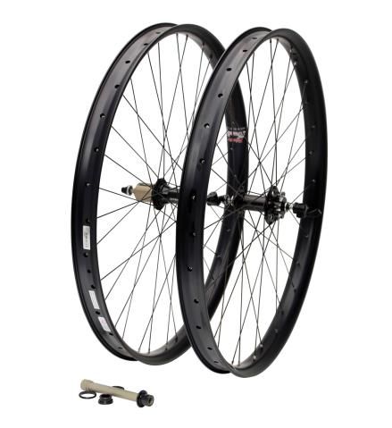 Velocity Wheelset Dually Std Black 27.5"+