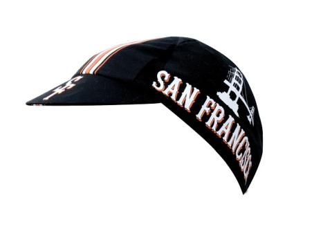 Pace Cycling Cap Black San Francisco