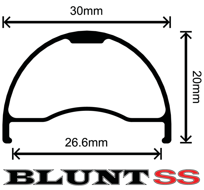 Velocity Rim Blunt SS 650b/584/27.5"