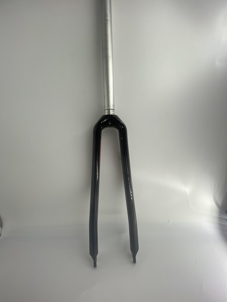 [NP163] Tange Prestige Carbon Fork 700 x 35~45c 11/8'' Alloy Straight Steer Tube ISO Mount Disc QR