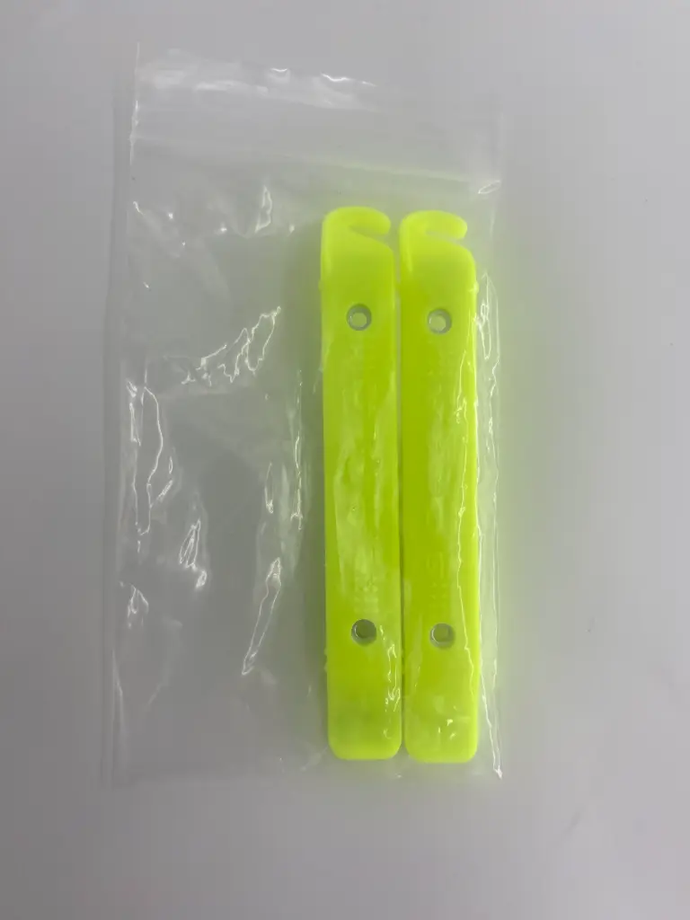 [NP218] Soma Steelcore Tire Levers Pair Yellow (poly bagged)