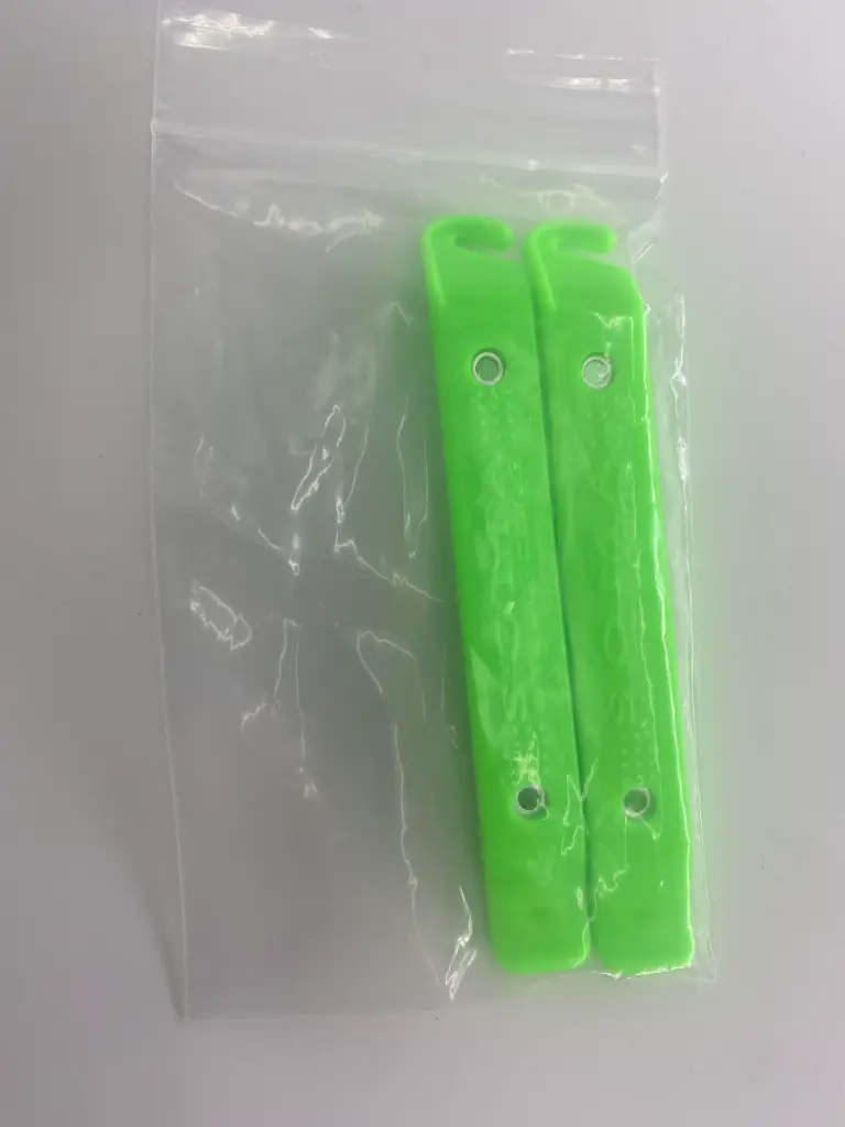 [NP220] Soma Steelcore Tire Levers Pair Green (poly bagged)