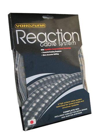 [633866] Yokozuna Reaction Compressionless Brake Cable Kit Campy (Black)