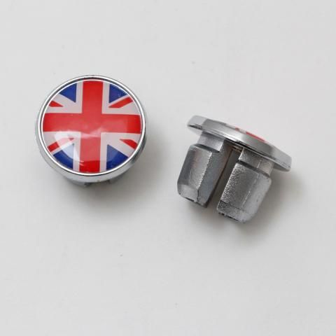 [265353] International Flag Bar Plugs UK Pair