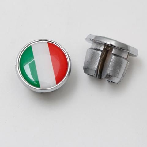 [265354] International Flag Bar Plugs Italy Pair