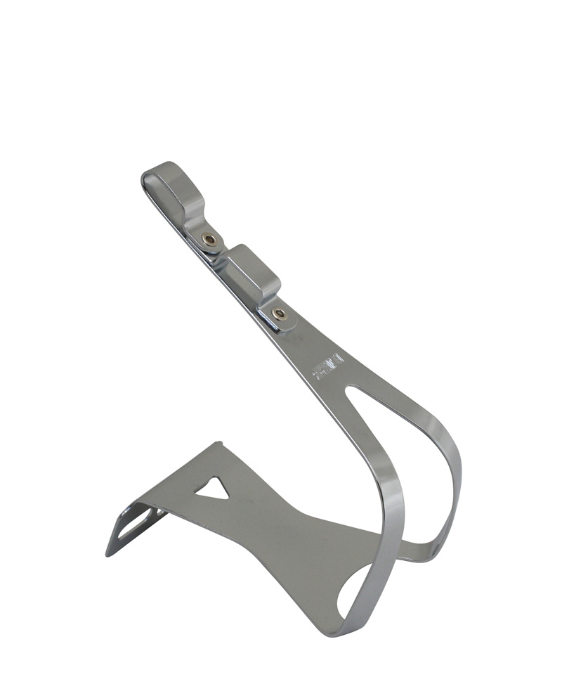 MKS Toe Clips Steel Deep Double Strap