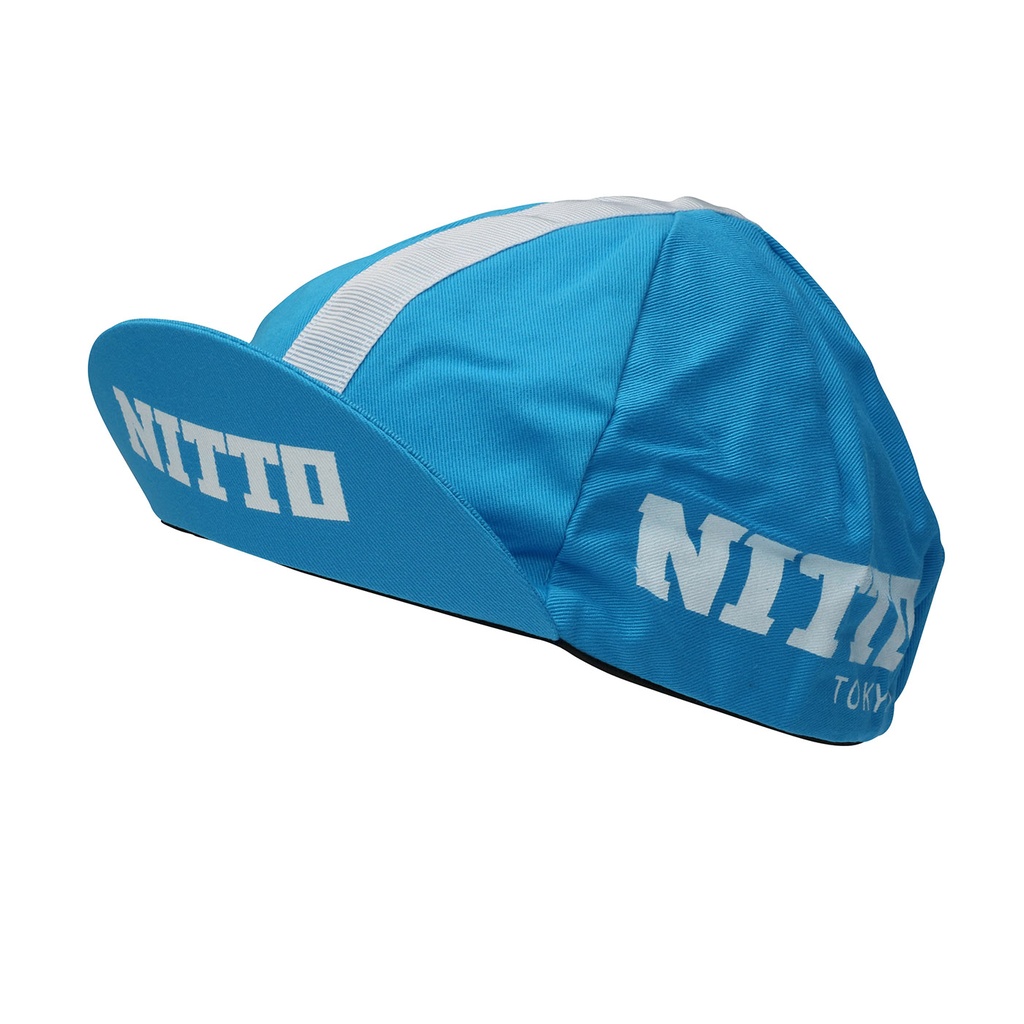 [19652] Nitto Cycling Cap Cyan Blue