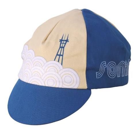 [19657] Soma Cycling Cap Sutro Blue