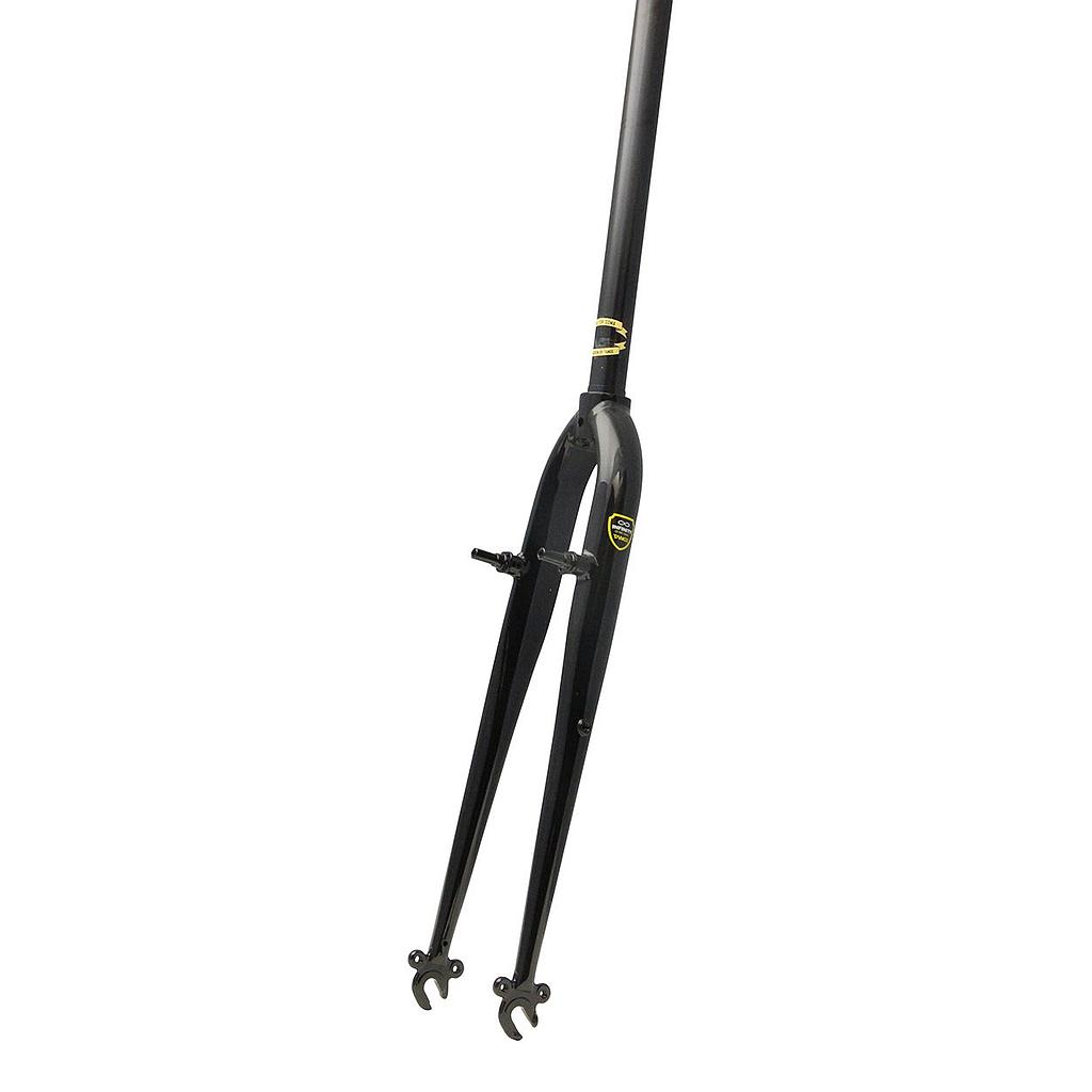 [22992] Soma Fork CX Straight Blade CrMo 1-1/8'' Canti Black