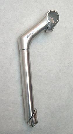 Nitto Stem Quill MT-10 Dirt Drop 225mm SLV Barrel finish | The