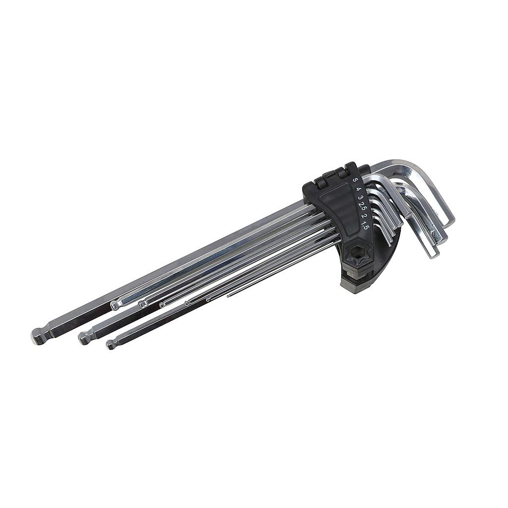 [805010] Hobson-Zingo Allen Wrench Set (9-pc)