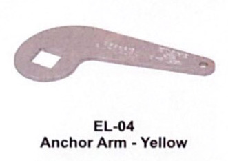 [304902] Eagle 2sp Anchor Arm Yellow EL-04