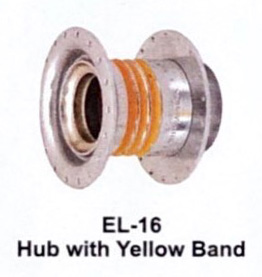 [304914] Eagle 2sp Coaster Hub Shell Yellow Band EL-16