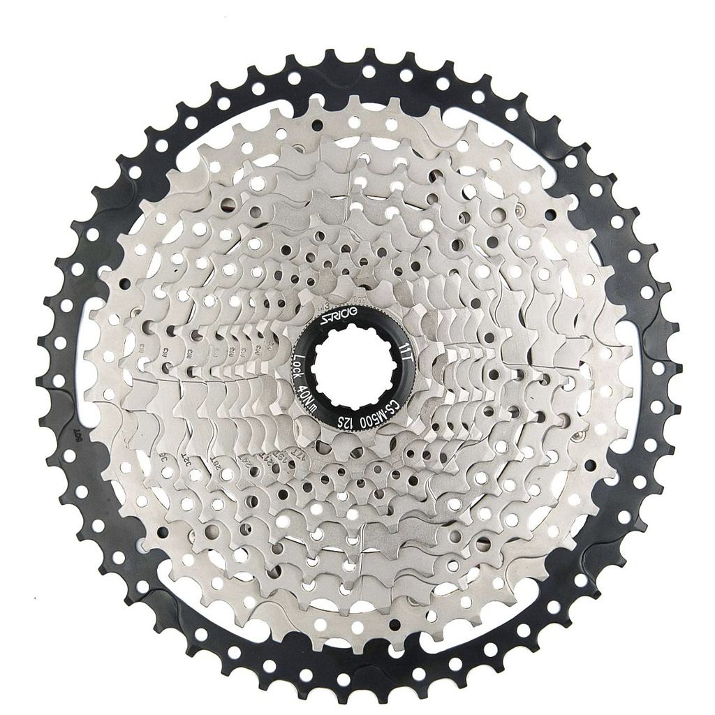 [590856] S-Ride Cassette 12sp 11-50T Silver/Black (SRAM) [CS-M500]