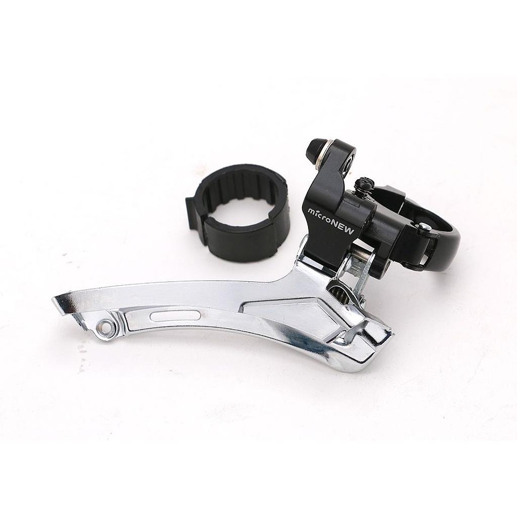 [304090] MicroNew Road Front Derailleur Double, Universal Clamp [SBR-R52B]