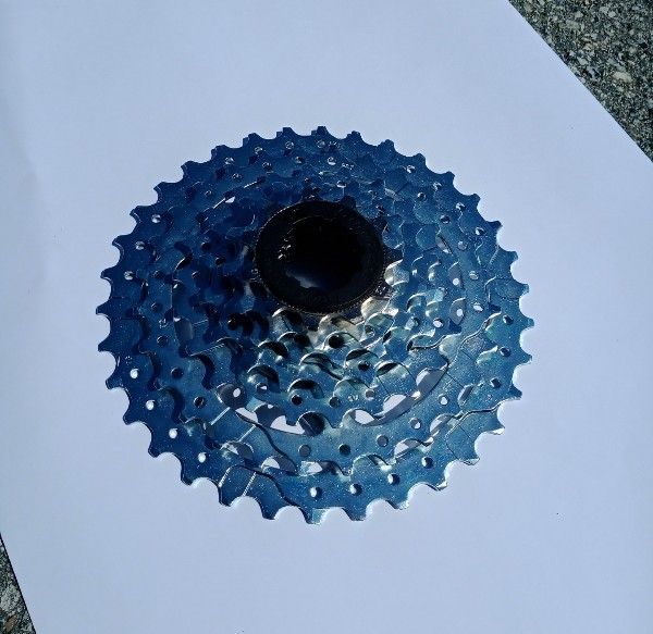 [CK5821] SunRace 7 Speed Cassette 11-34T - Sample