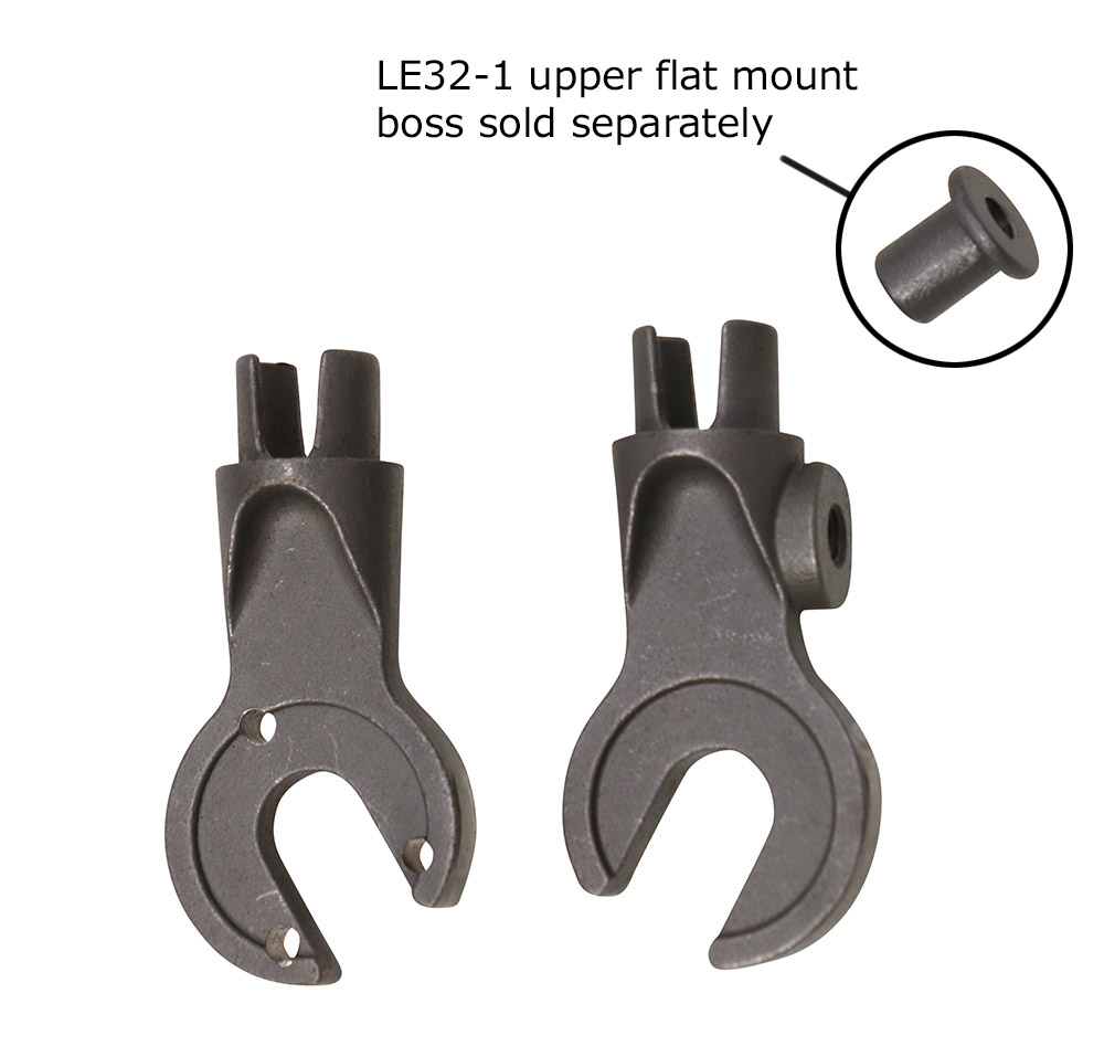 [LS-LE-33-C-S] Long Shen Fork End Set (LE33C-S) For SON Hub, Stainless