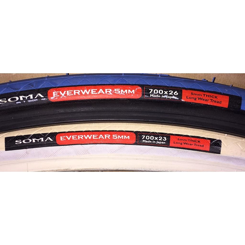[CD0019] Soma Everwear Sl 23C Tire KEV BLACK NOS