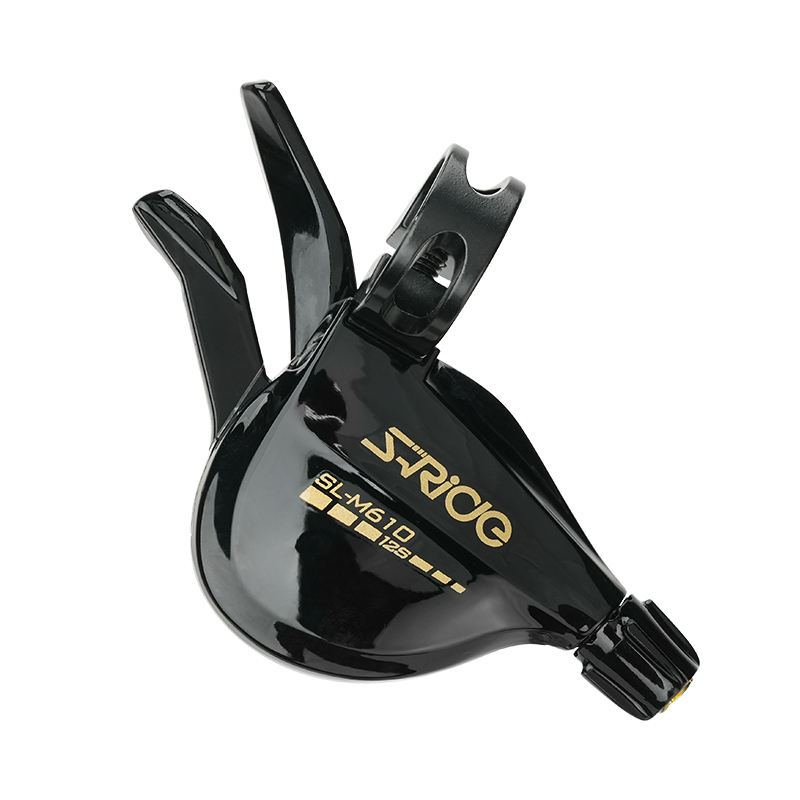 [590858] S-Ride Shifter 12sp Right Black/Gold [SL-M610]