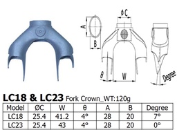 [LS-LC-23] Long Shen Fork Crown LC23