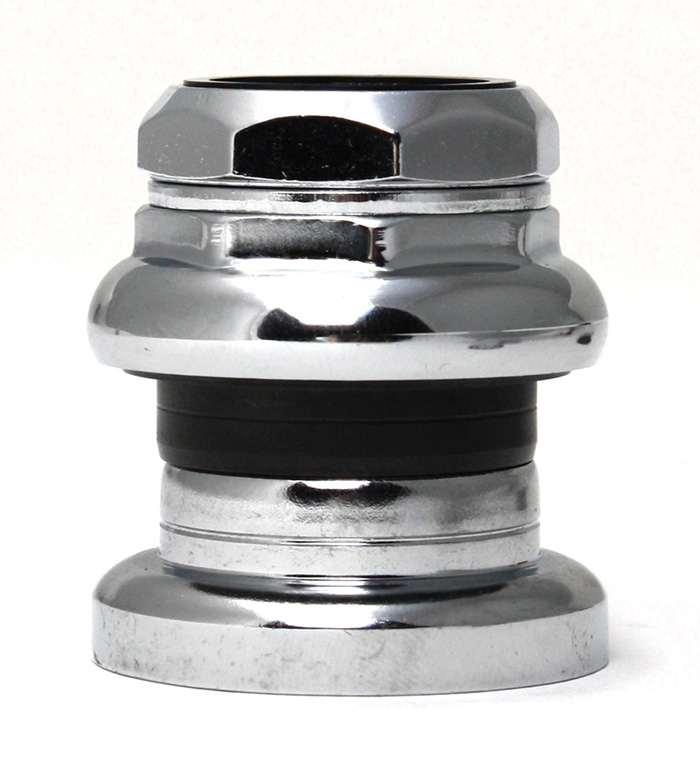 [291139] Tange Seiki Headset Passage 1" Threaded ISO 30.2 cups w/ 26.4 race (Chrome Plated)