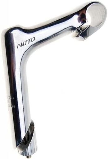 [260916] Nitto Stem Quill MT-11, 1-1/8", 100mm ext, 15 Degree, Silver