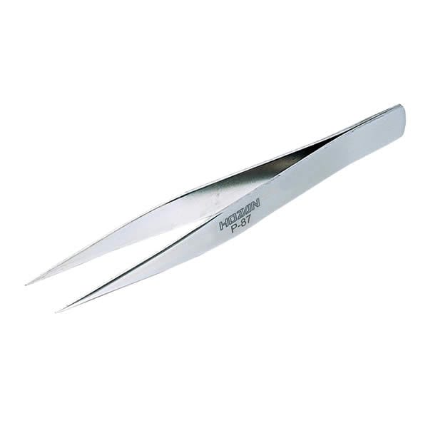 [805061] Hozan Stainless Steel Tweezers (JAPAN) P-87