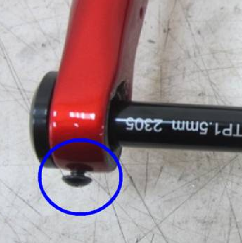 [AHD0011BK] Soma Fixing Screw for Smoothie HP Fork (M4 x 7 PO .7)