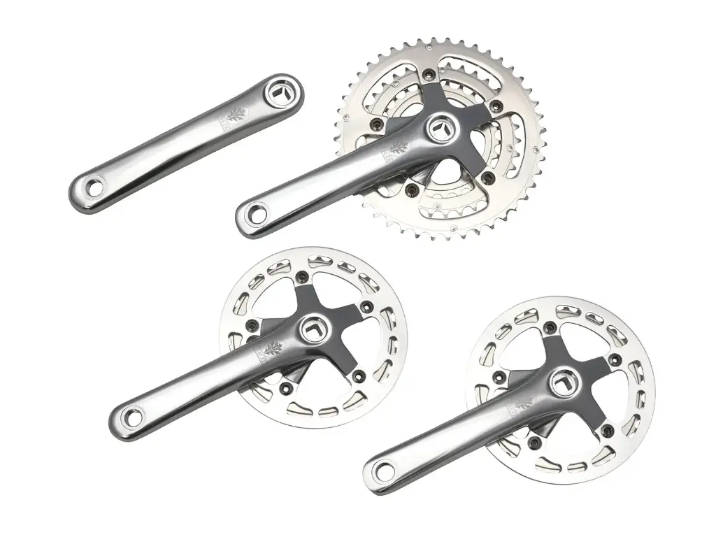 IRD Tandem Crankset Silver