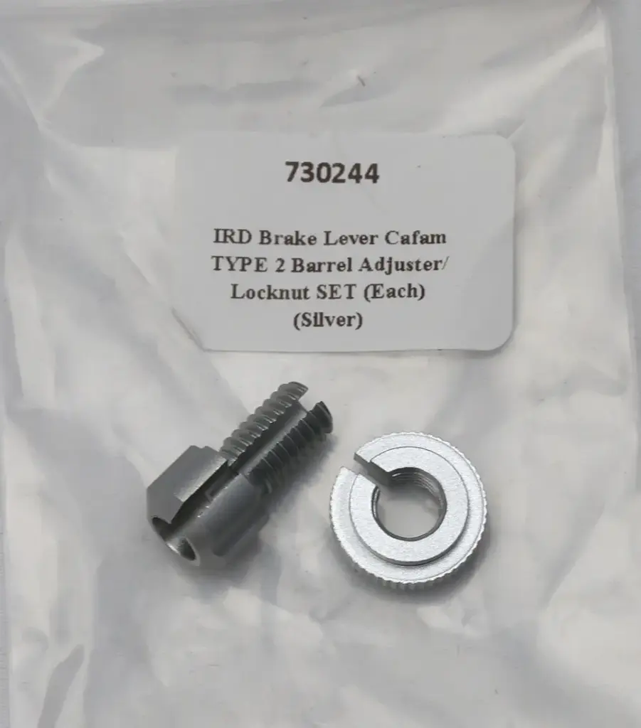 IRD Brake Lever Cafam TYPE 2 Barrel Adjuster/ Locknut SET (Each)