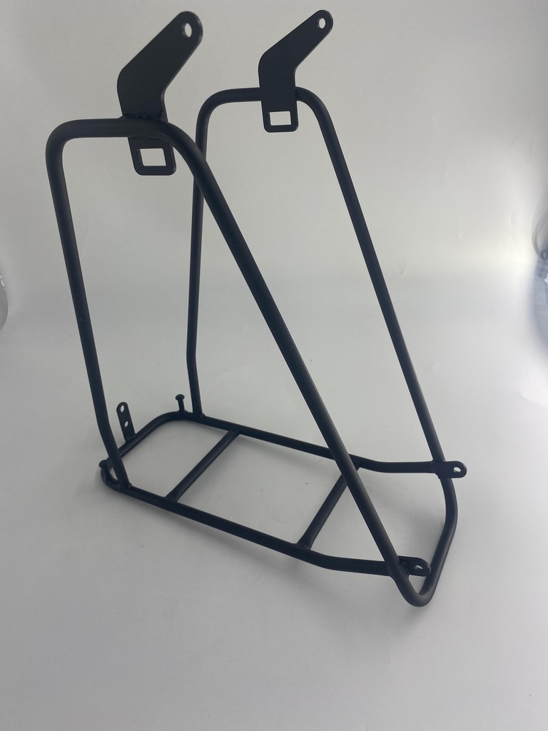 [NP115] Prototype Tanaka Rear Tubular Steel Rack (Black) (No Hardware)